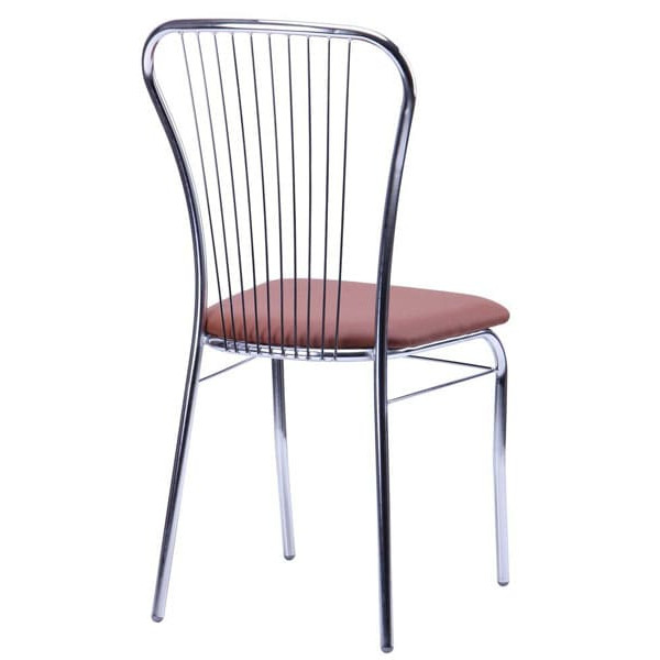 Стілець AMF Цезар хром Неаполь N-04 Стілець AMF Цезар хром Неаполь N-04-3