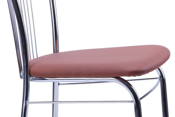 Стілець AMF Цезар хром Неаполь N-04 Стілець AMF Цезар хром Неаполь N-04-4