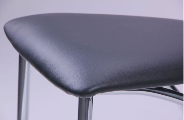 Стілець AMF Флоррі хром Скаден чорний-5