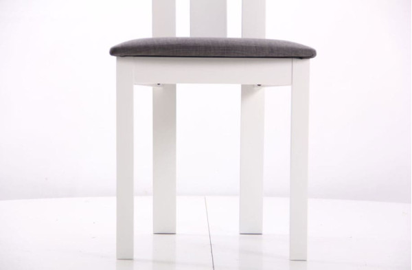 Стілець AMF Йорк Білий Графіт-7