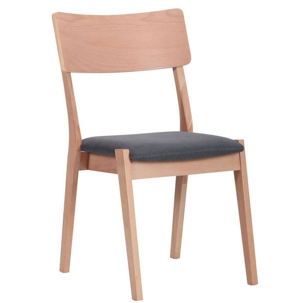 Стілець AMF Канталь Бук Білий Маренго-0