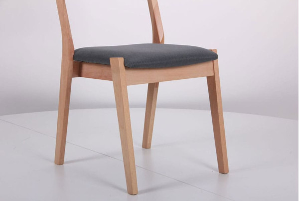 Стілець AMF Канталь Бук Білий Маренго-7