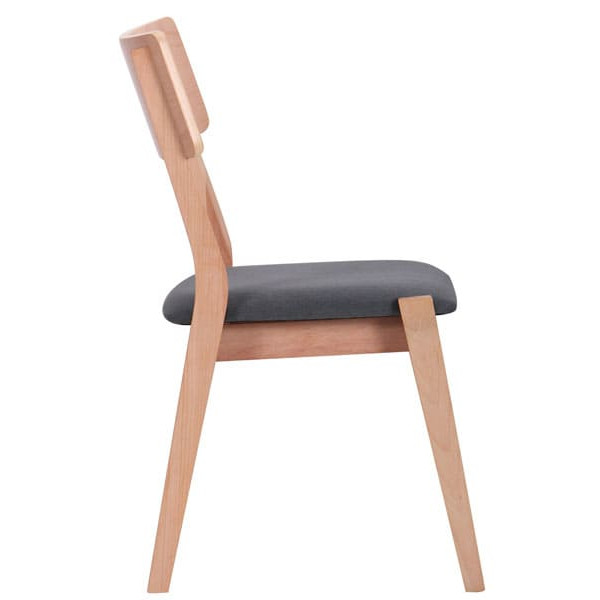 Стілець AMF Канталь Бук Білий Маренго-2