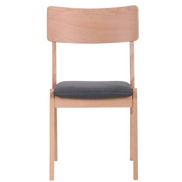 Стілець AMF Канталь Бук Білий Маренго-3