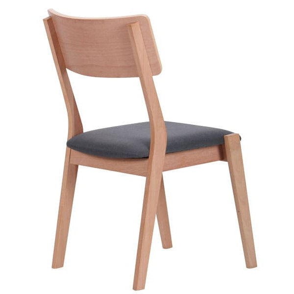 Стілець AMF Канталь Бук Білий Маренго-4