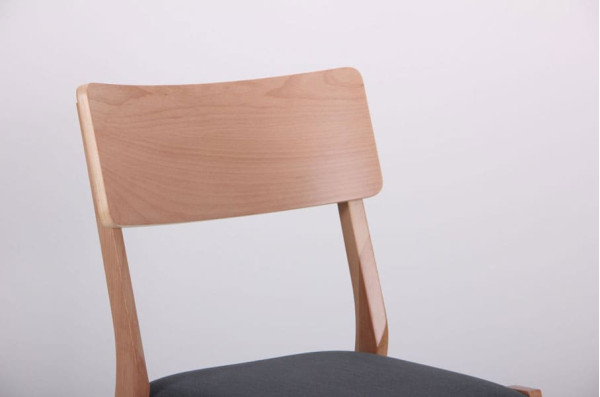 Стілець AMF Канталь Бук Білий Маренго-8