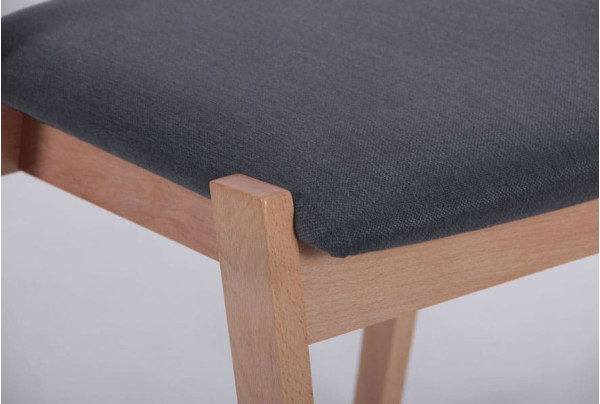 Стілець AMF Канталь Бук Білий Маренго-11