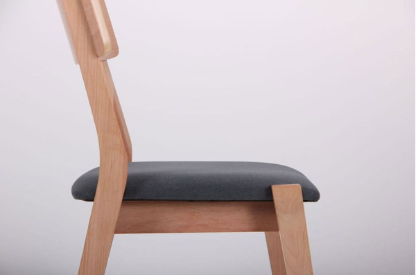 Стілець AMF Канталь Бук Білий Маренго-12