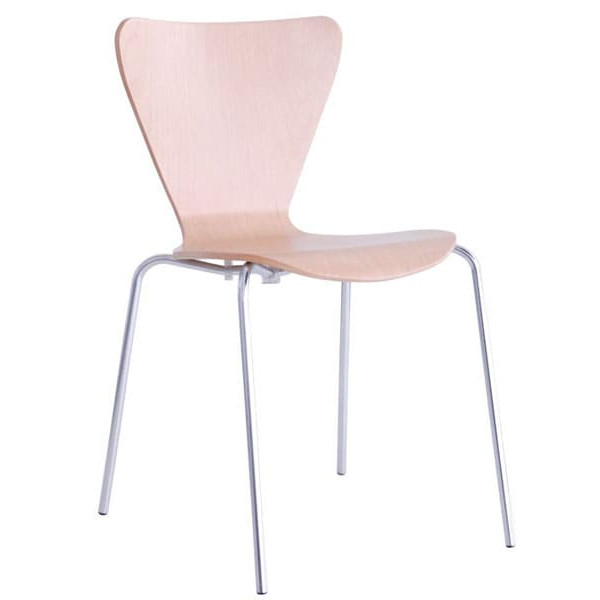 Стілець AMF Левіс Хром Бук-0