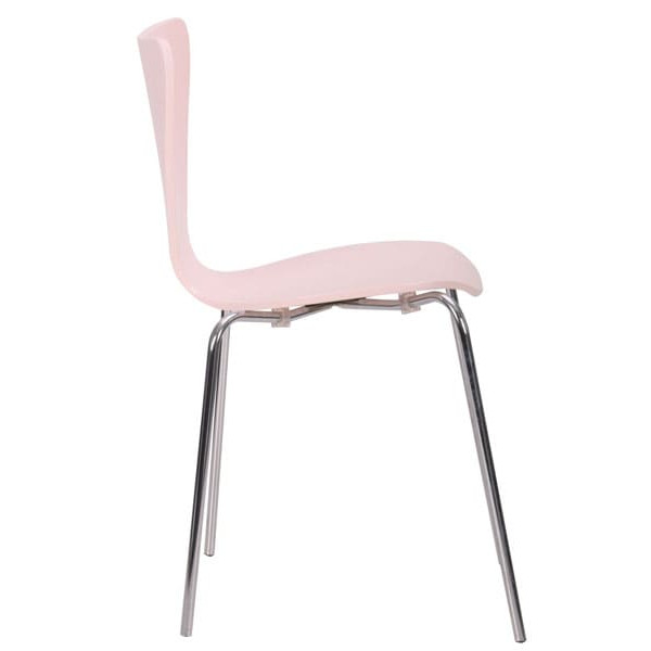 Стул AMF Левис Хром Нежный Персик-1