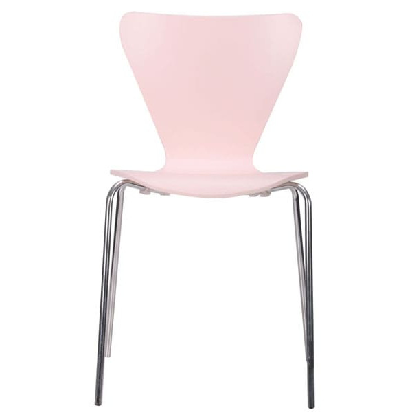 Стул AMF Левис Хром Нежный Персик-2