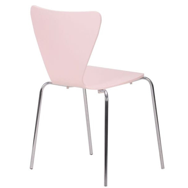 Стул AMF Левис Хром Нежный Персик-3