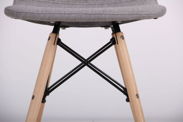 Стілець AMF Лоренцо Бук Сірий-5