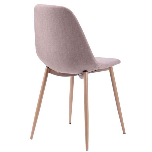 Стілець AMF Лучія База Метал Бук-Бежевий-4