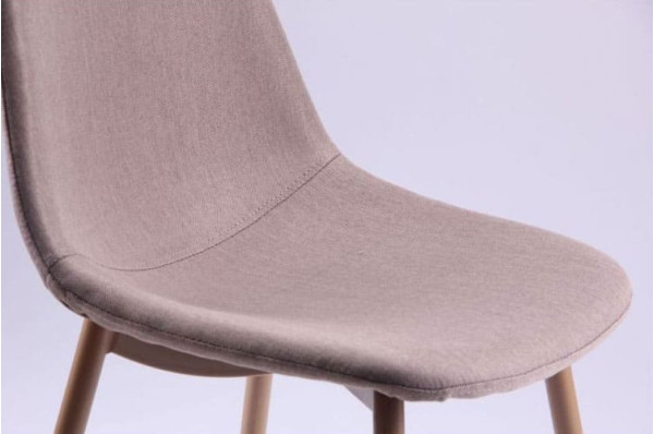 Стілець AMF Лучія База Метал Бук-Бежевий-7