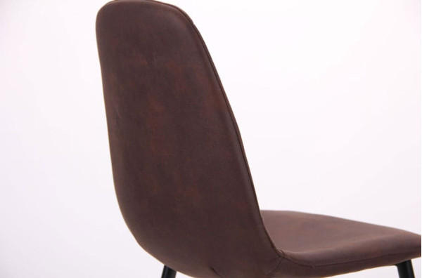 Стілець AMF Лучія Чорний Cowboy Еспресо-8