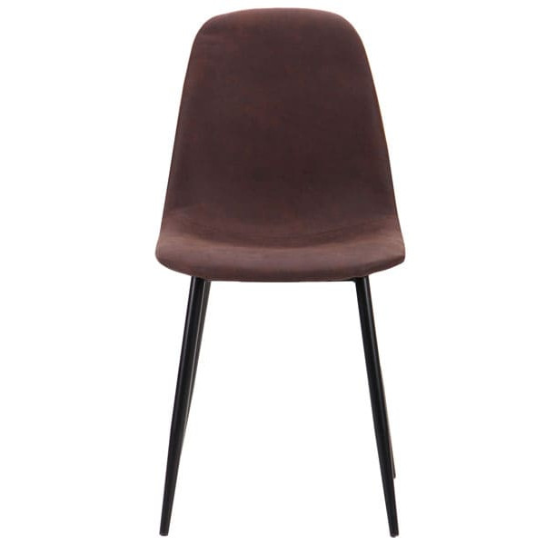 Стілець AMF Лучія Чорний Cowboy Еспресо-3