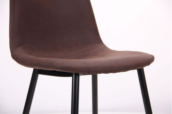 Стілець AMF Лучія Чорний Cowboy Еспресо-13