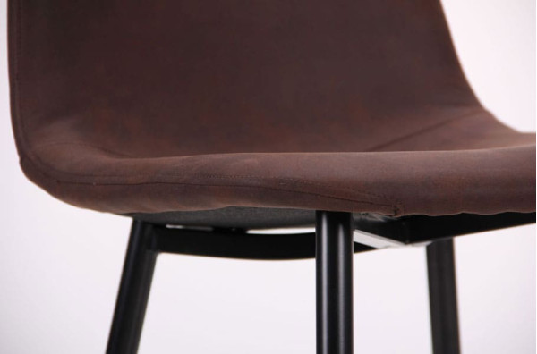 Стілець AMF Лучія Чорний Cowboy Еспресо-14