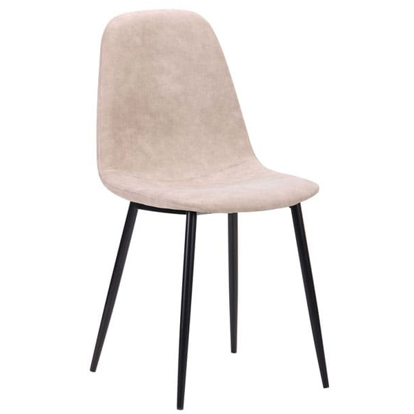 Стілець AMF Лучія Чорний Cowboy Латте-0