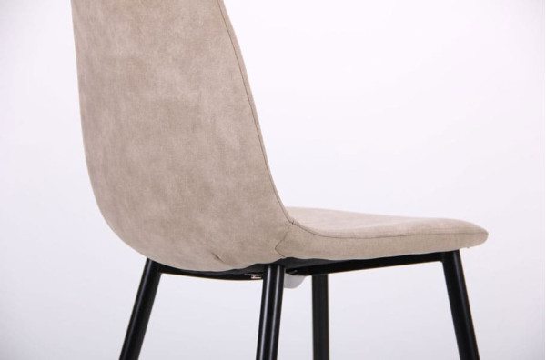 Стілець AMF Лучія Чорний Cowboy Латте-7