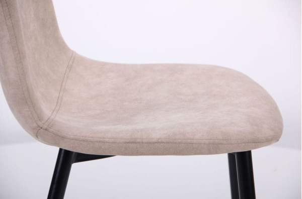 Стілець AMF Лучія Чорний Cowboy Латте-12