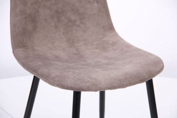 Стул AMF Лучия Черный Cowboy Мокко-9