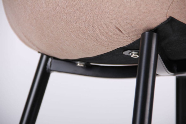 Стул AMF Лучия Черный Латте-9