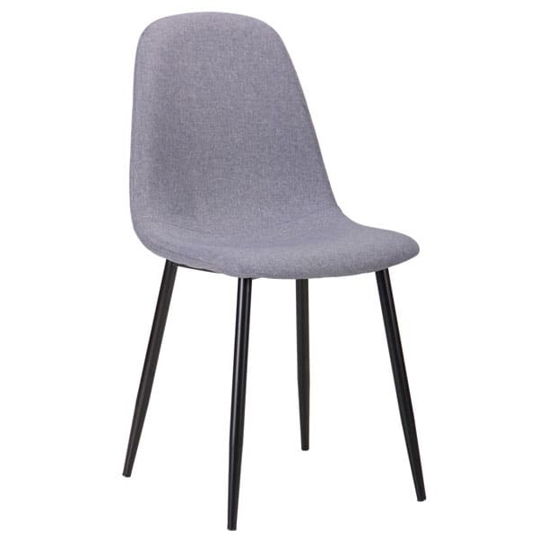 Стілець AMF Лучія Чорний Сірий Джинс Стілець AMF Лучія Чорний Сірий Джинс-0