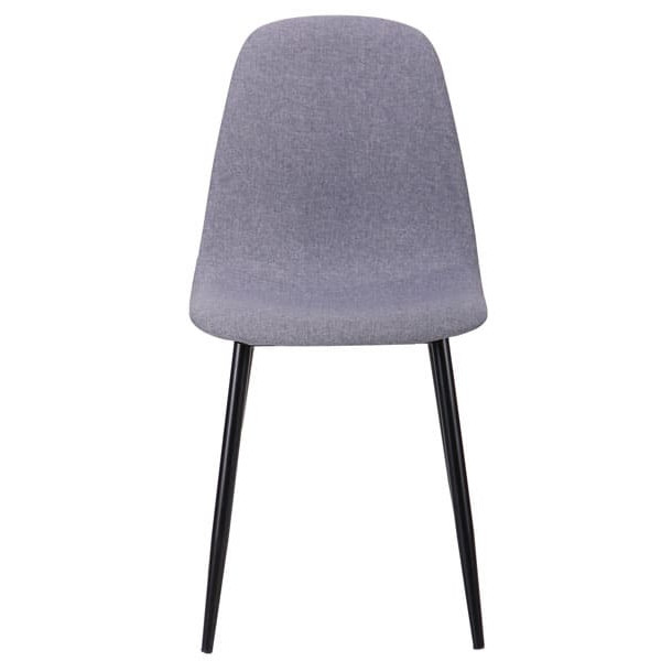 Стілець AMF Лучія Чорний Сірий Джинс Стілець AMF Лучія Чорний Сірий Джинс-3