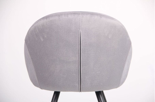 Стул AMF Mary Black Silver-5