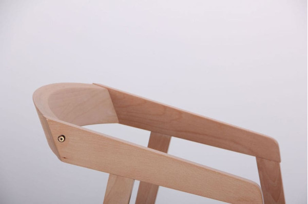 Стілець AMF Маскарпоне Бук Білий Антрацит-10