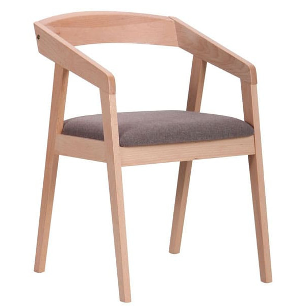 Стул AMF Маскарпоне Бук Беленый Капучино-0