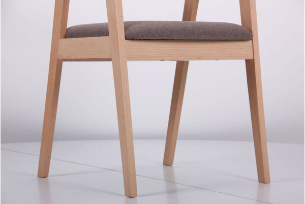 Стул AMF Маскарпоне Бук Беленый Капучино-8