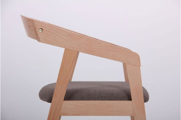 Стул AMF Маскарпоне Бук Беленый Капучино-12