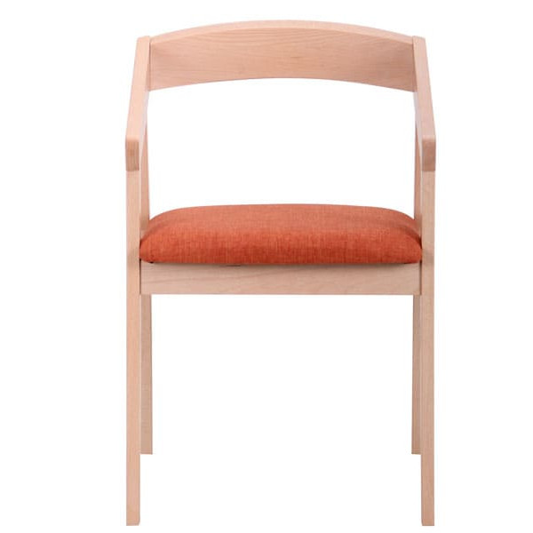 Стілець AMF Маскарпоне Бук Білий Мандарин-2