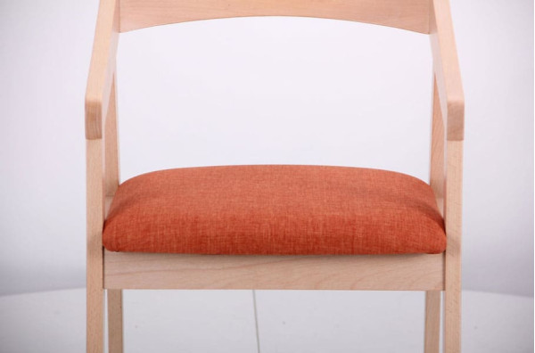 Стілець AMF Маскарпоне Бук Білий Мандарин-10