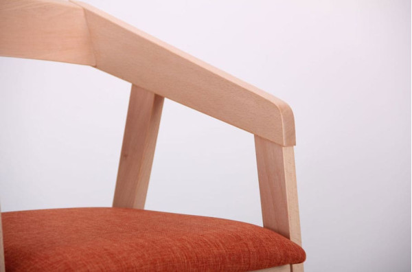 Стілець AMF Маскарпоне Бук Білий Мандарин-12