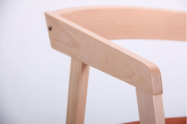 Стілець AMF Маскарпоне Бук Білий Мандарин-13