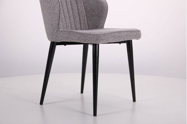 Стул AMF Michigan Черный-Меланж Серый-6