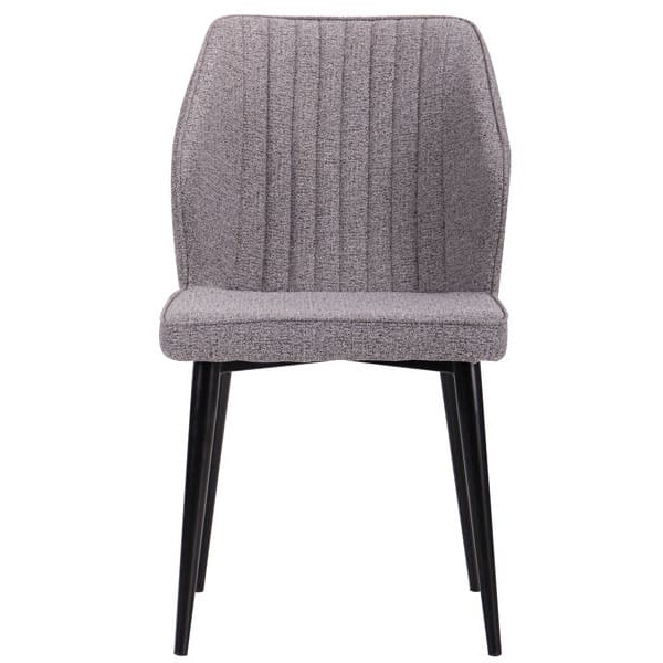 Стул AMF Michigan Черный-Меланж Серый-2