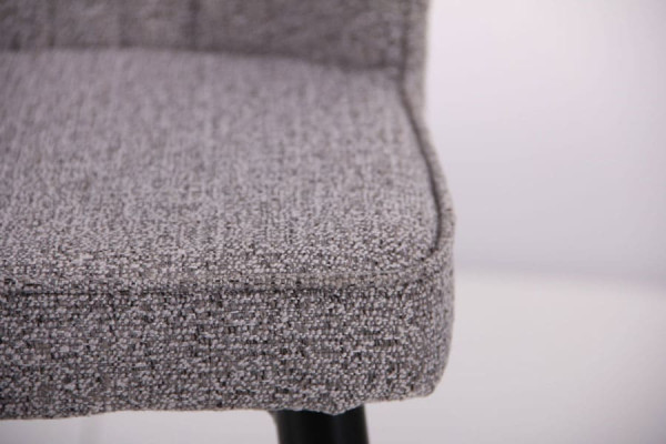 Стул AMF Michigan Черный-Меланж Серый-9