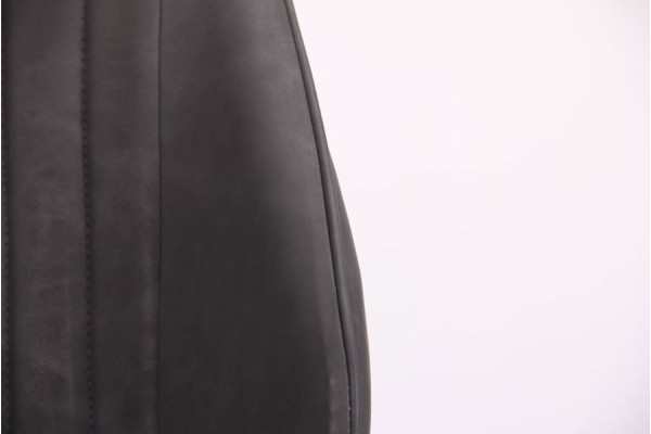 Стілець AMF Michigan Чорний-Нубук Базальт-11