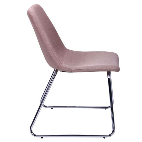 Стул AMF Наварра База Хром Бежевый-2