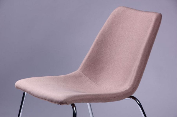 Стул AMF Наварра База Хром Бежевый-5