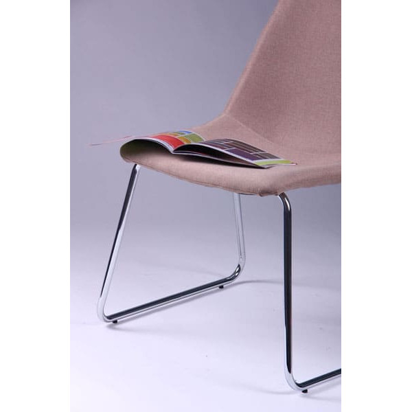 Стул AMF Наварра База Хром Бежевый-6