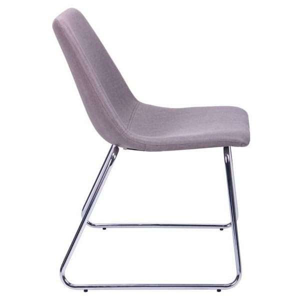 Стілець AMF Наварра База Хром Капучіно-2