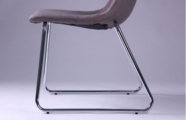 Стілець AMF Наварра База Хром Капучіно-6