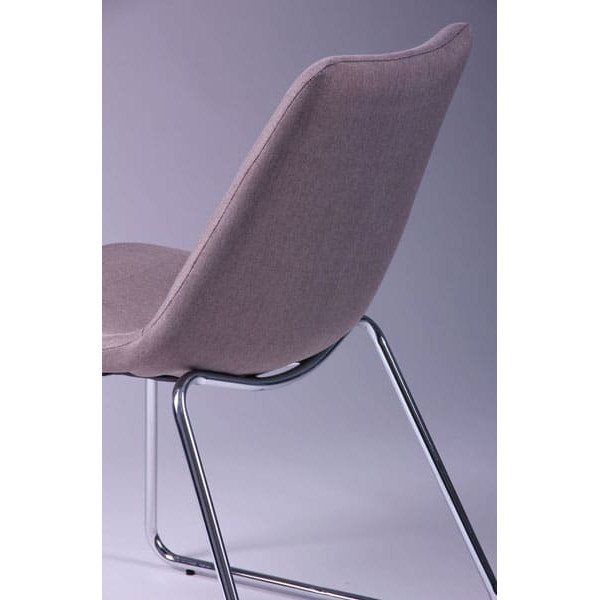 Стілець AMF Наварра База Хром Капучіно-8