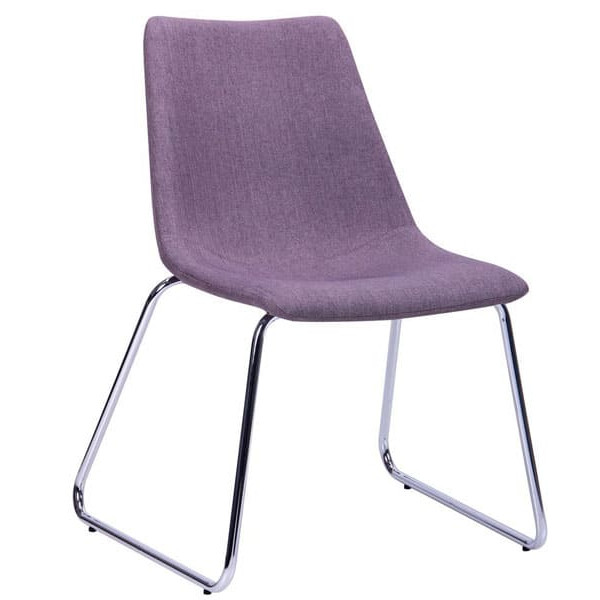 Стул AMF Наварра База Хром Темный капучино-0